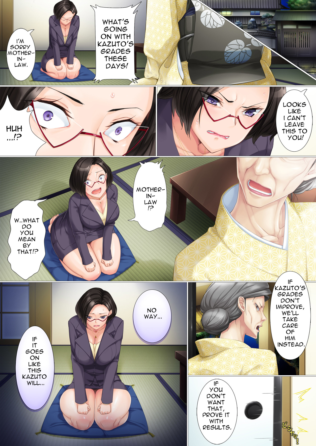 Hentai Manga Comic-Dirty Mama ~Until This Woman Who Is Obsessed With Her Kid's Education Crossed The Line-Read-3